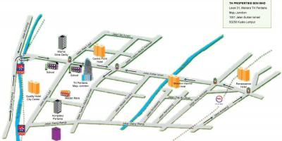 Jalan sultanクアラルンプール地図