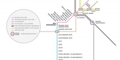アンパンパークlrtの駅地図
