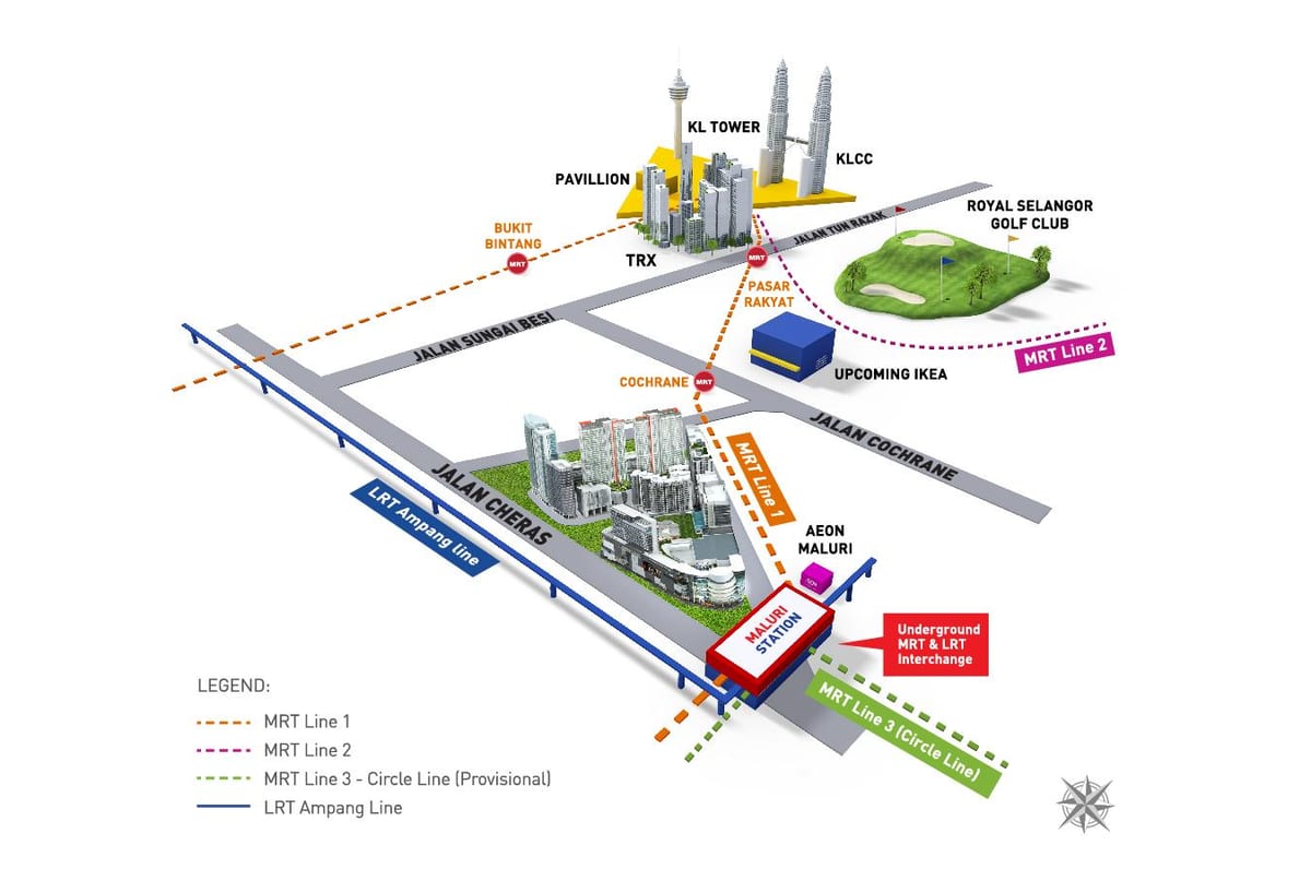 jelatek lrtの駅地図