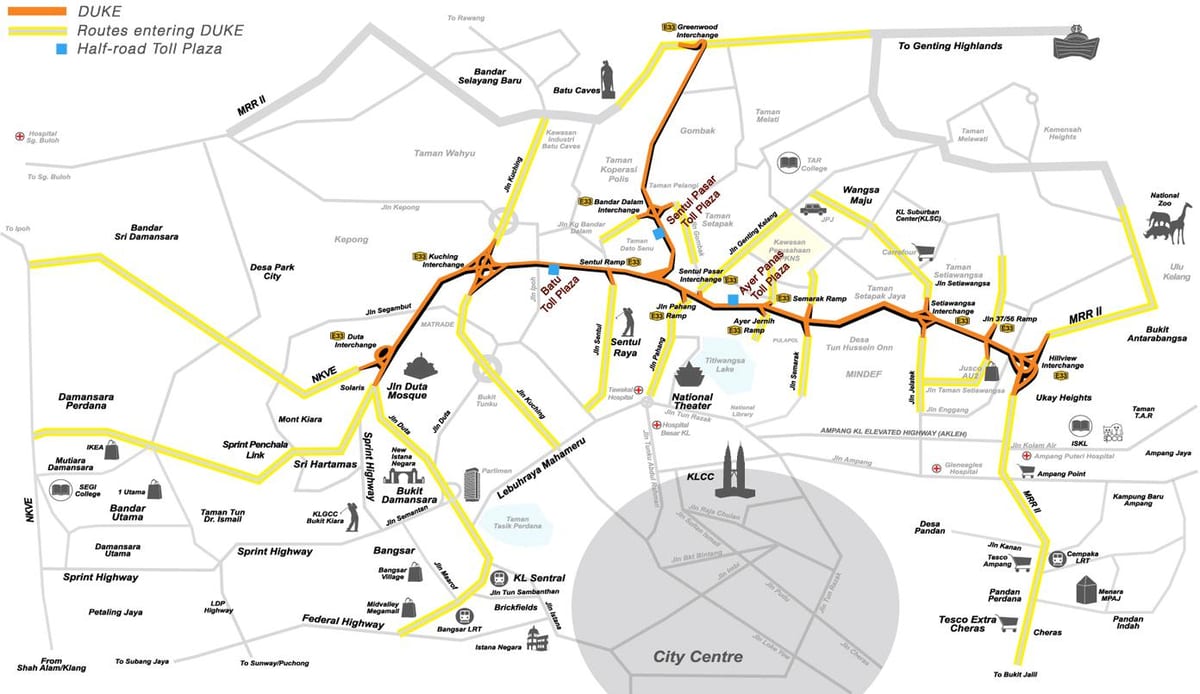 kl路線図