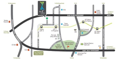 地図のショッピングセンタースタジアム