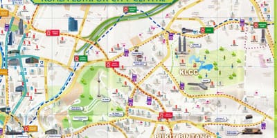 ブキッビンタンクアラルンプール地図