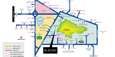 地図のマラヤ大学