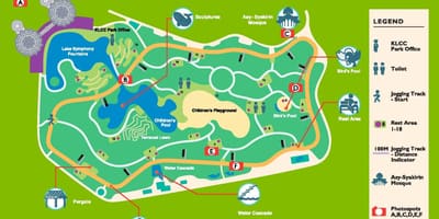 地図のklccパーク