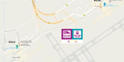Klia交通路線図