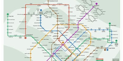 Mrt駅地図マレーシア