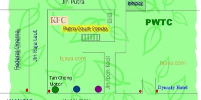 Pwtcクアラルンプール地図