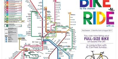 急速にlrtの地図